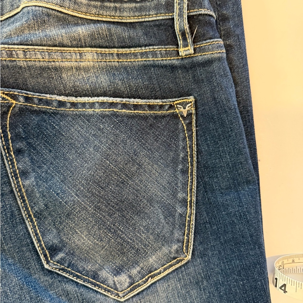 VIGOSS WOMENS SKINNY JEANS - THOMPSON TOMBOY CLASSIC FIT DISTRESSED SIZE 28 - Picture 7 of 10